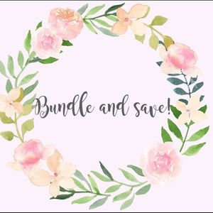 Bundle & Save! Offers are ALWAYS welcome!